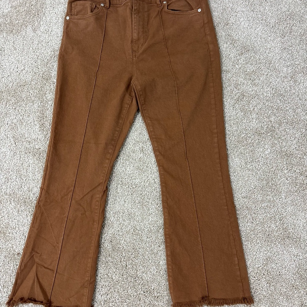 LOFT Tan Casual Pants